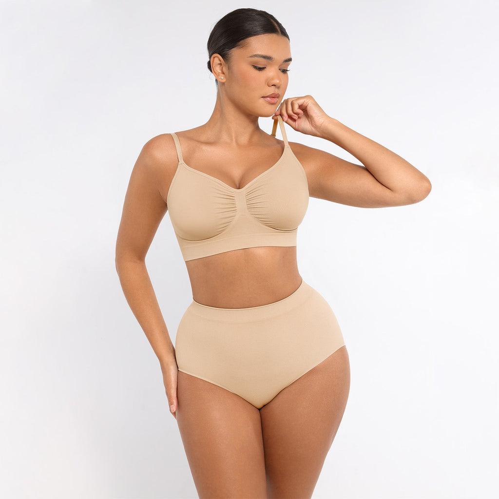 Chrissy sömlös byststödjande formande BH