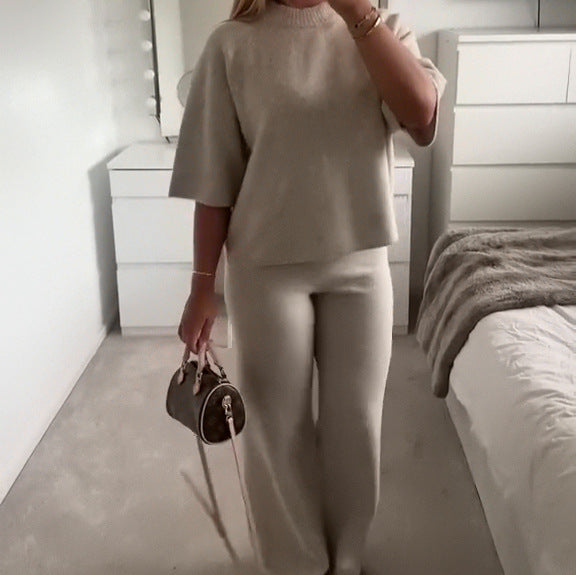 "Autumn Glow: Casual Chic Women's Set"