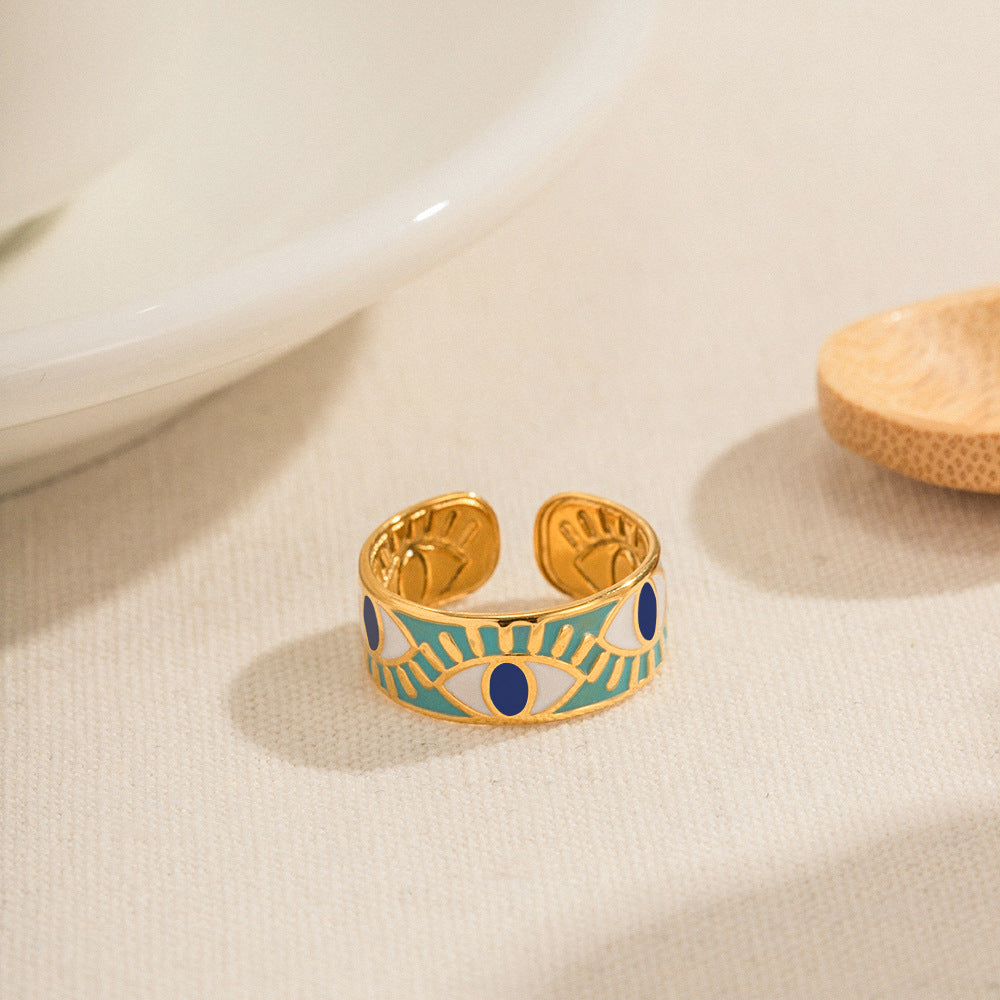 Fransk retro hovring med djävulsöga