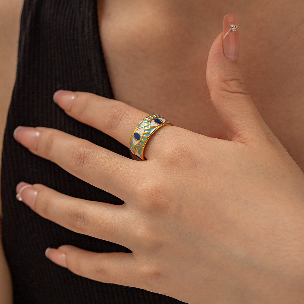 Fransk retro hovring med djävulsöga