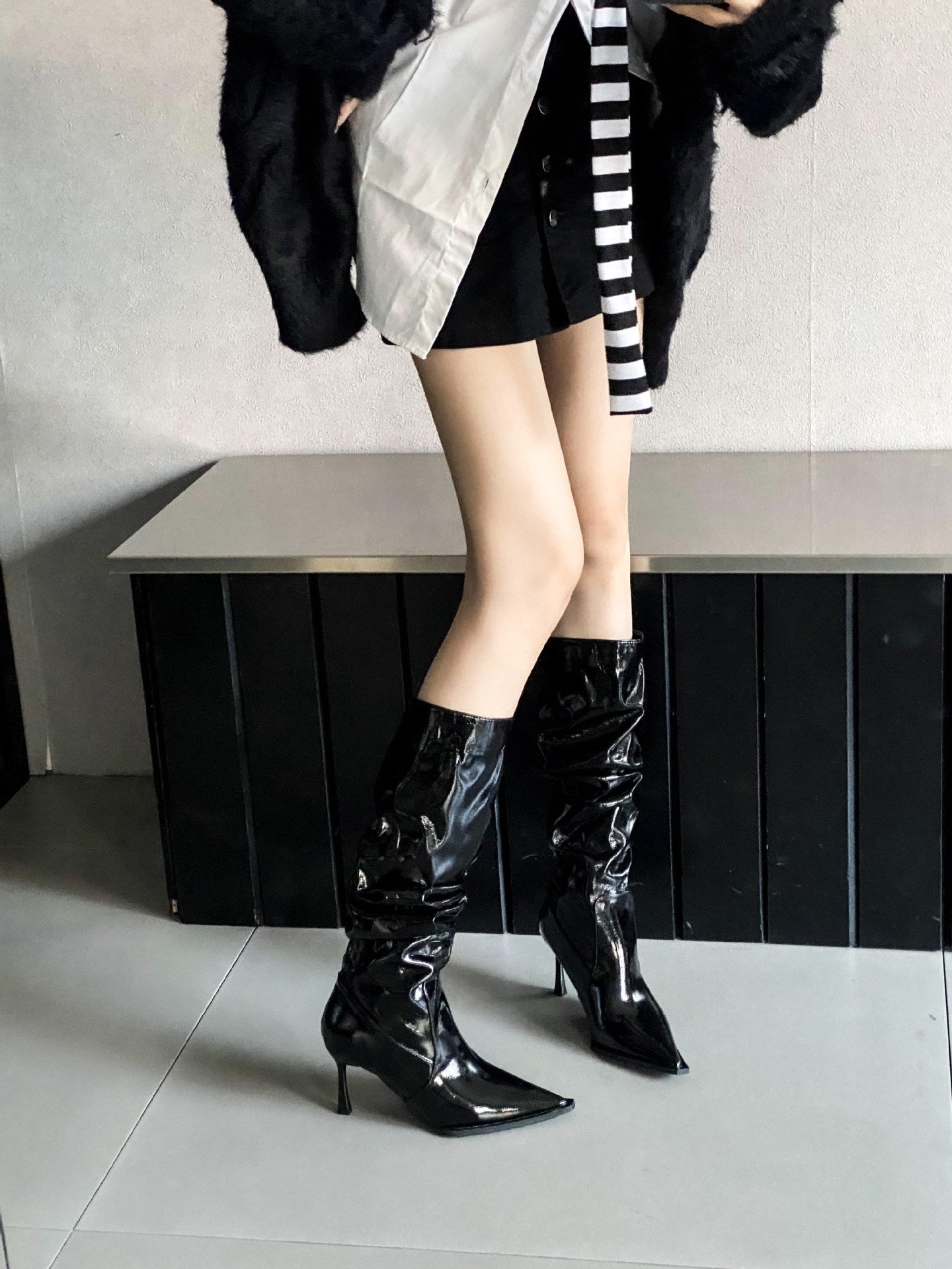 Aurélle High-Rise Boots