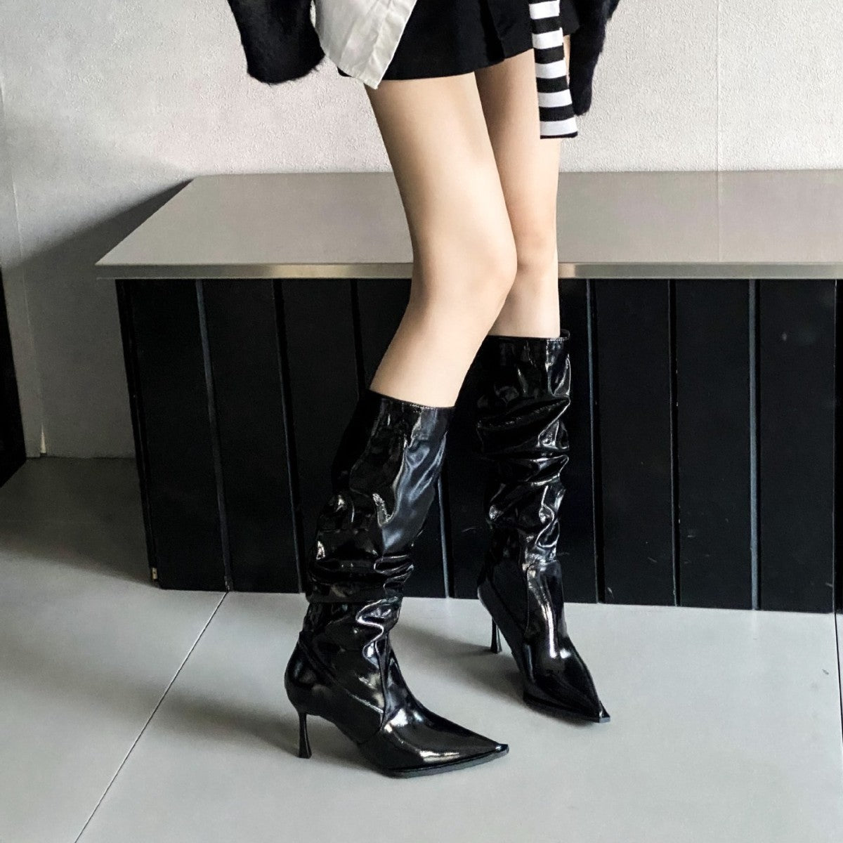 Aurélle High-Rise Boots