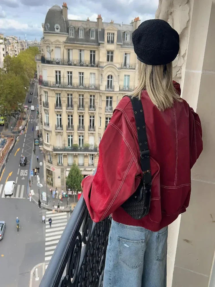 Rouge Oversized Jacket