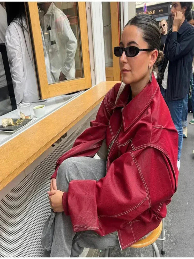Rouge Oversized Jacket