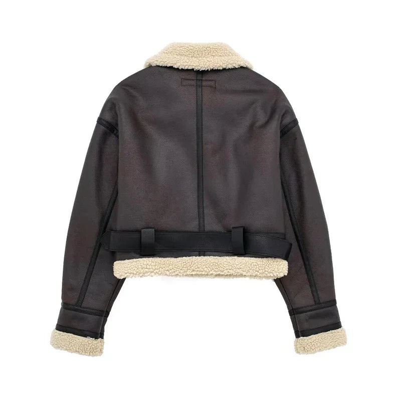 Shearling Aviator Jacket