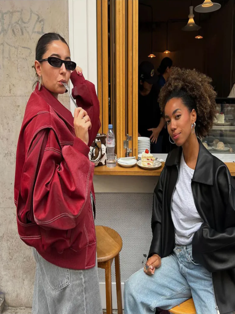 Rouge Oversized Jacket