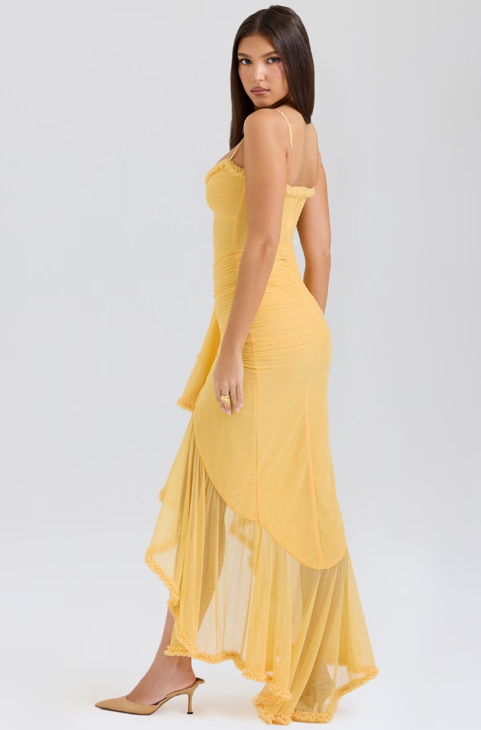 Delilah Ruffle Gown