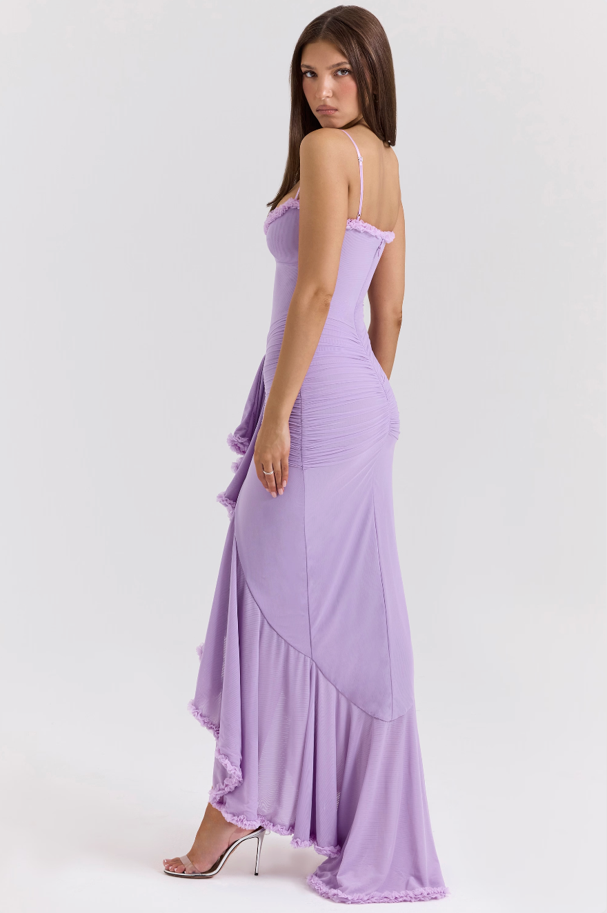 Delilah Ruffle Gown
