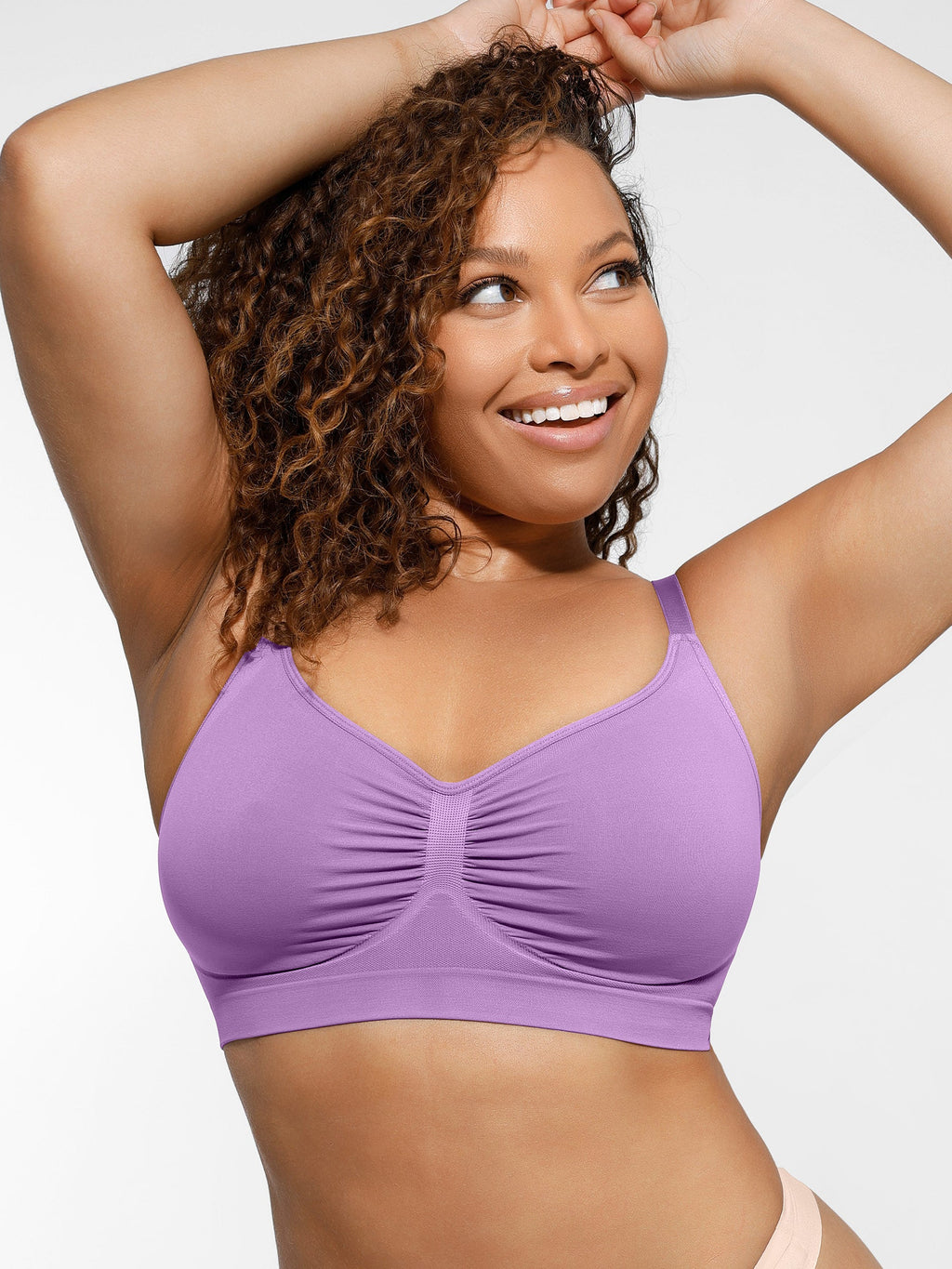 Chrissy sömlös byststödjande formande BH