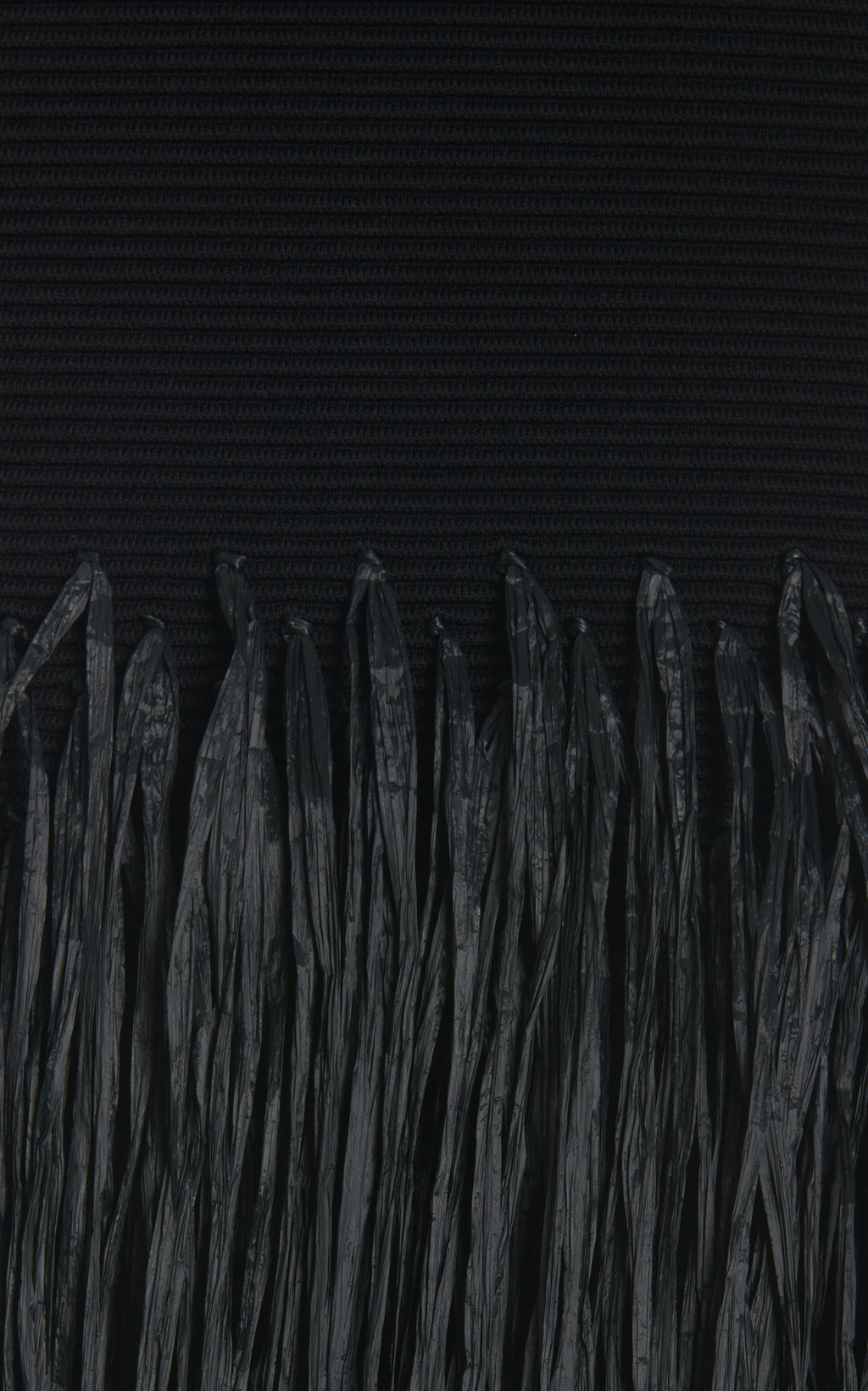 Noir Fringe Dress