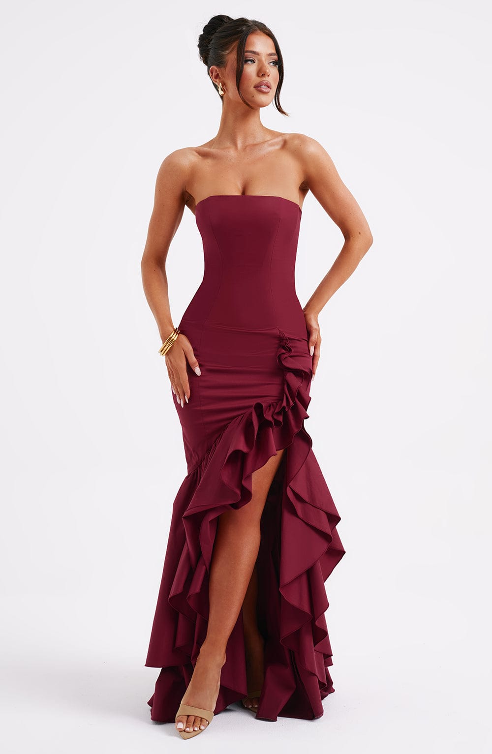Sienna Ruffle Gown