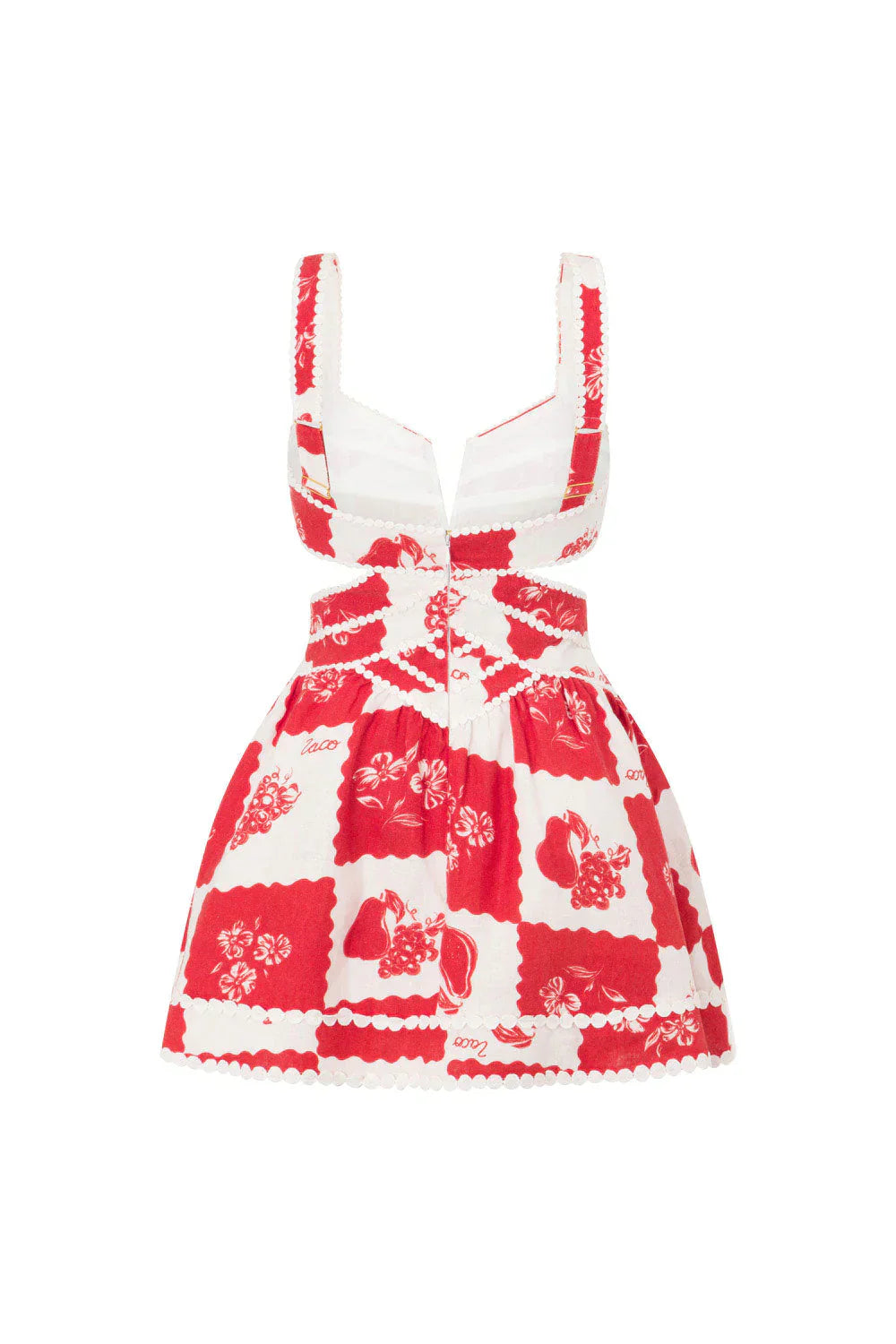 Floral Cutout Dress