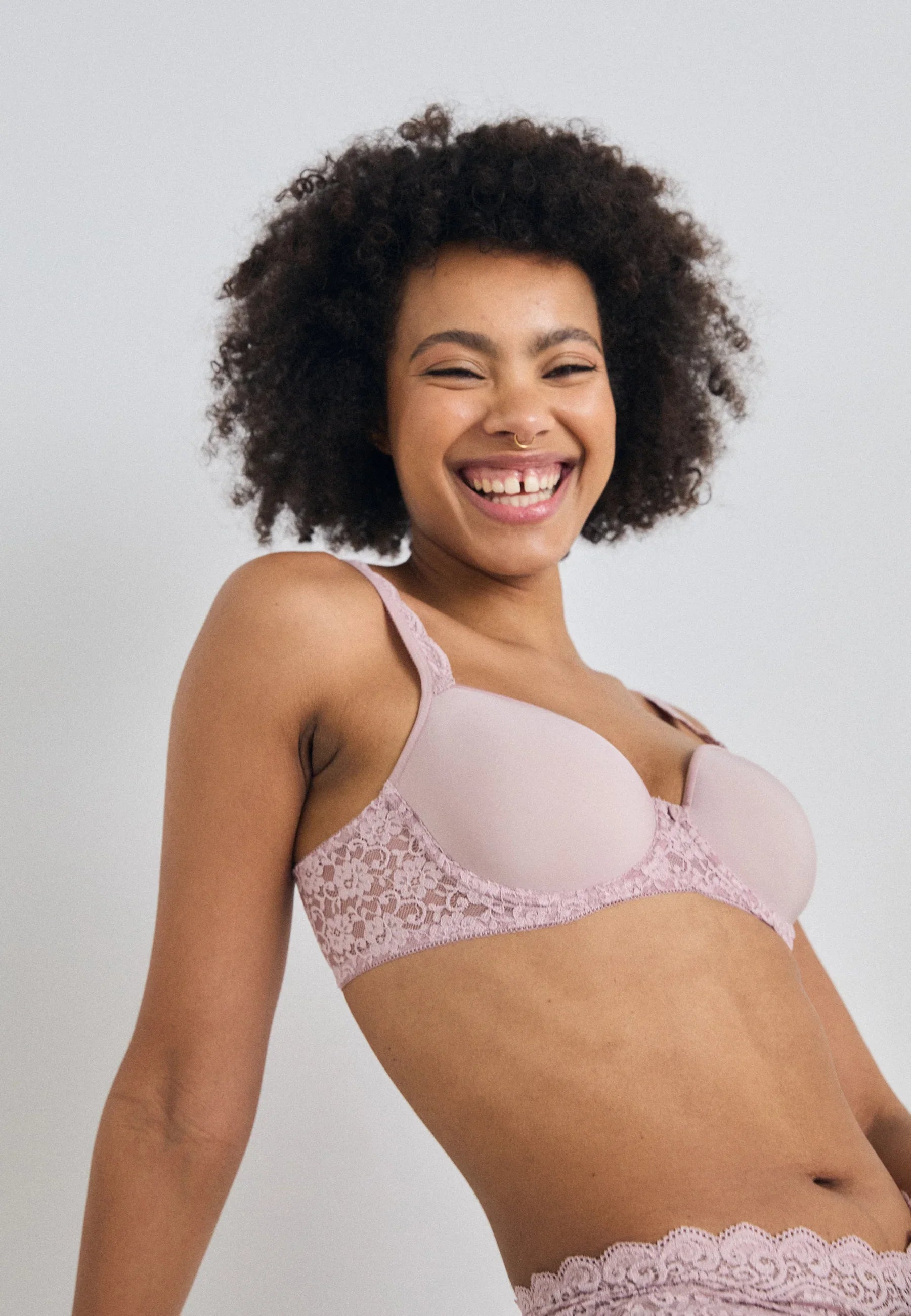 voorgevormde Spacer BH Amourette WP R* - Mauve rose