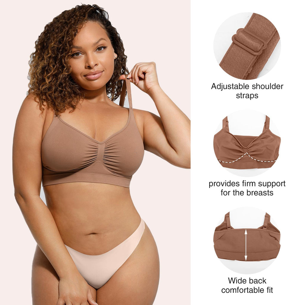 Chrissy Seamless Bust Support Shapewear Bra