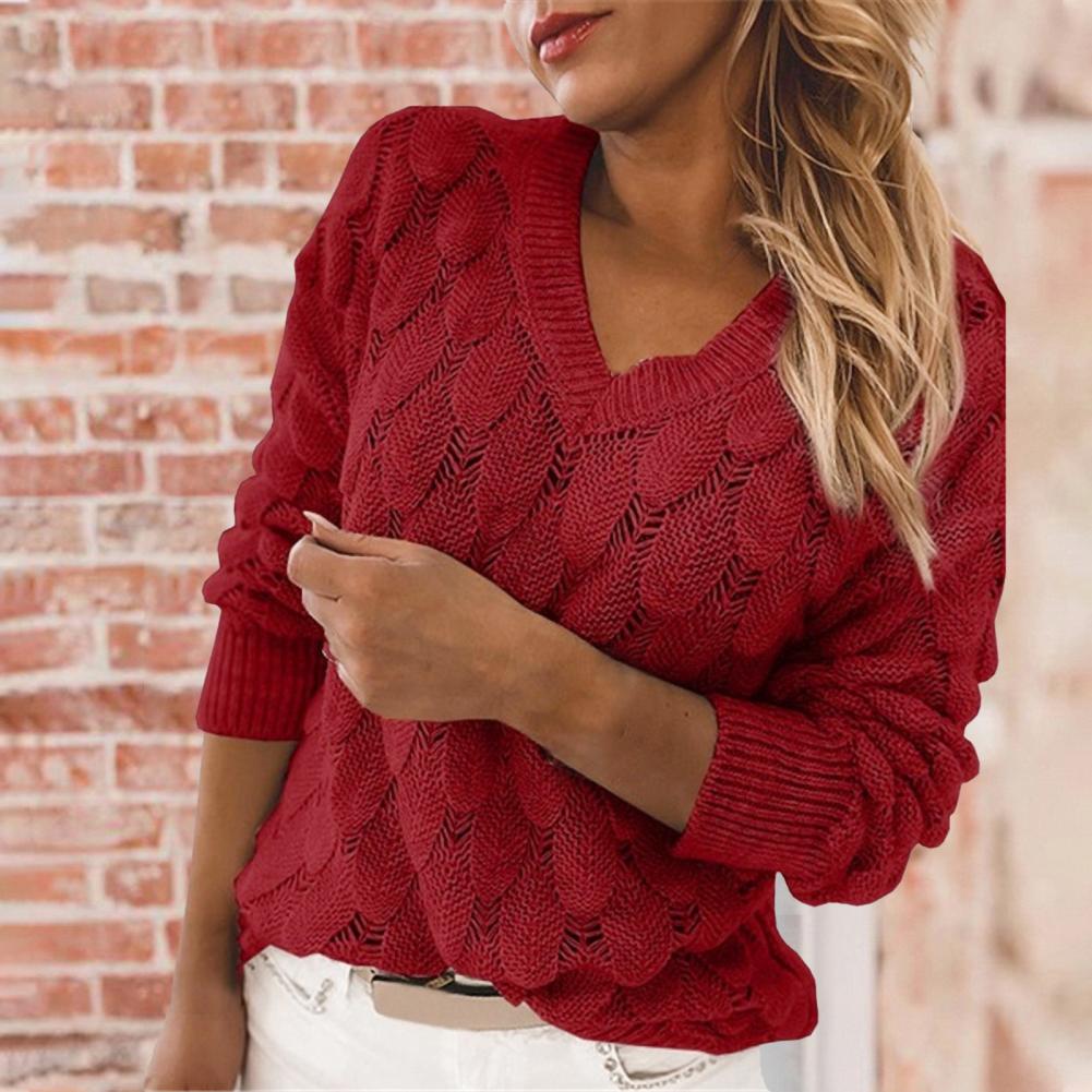 Lieke™ V-Hals Trui