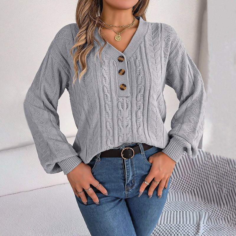 Louisa | Casual Gebreide Kabeltrui