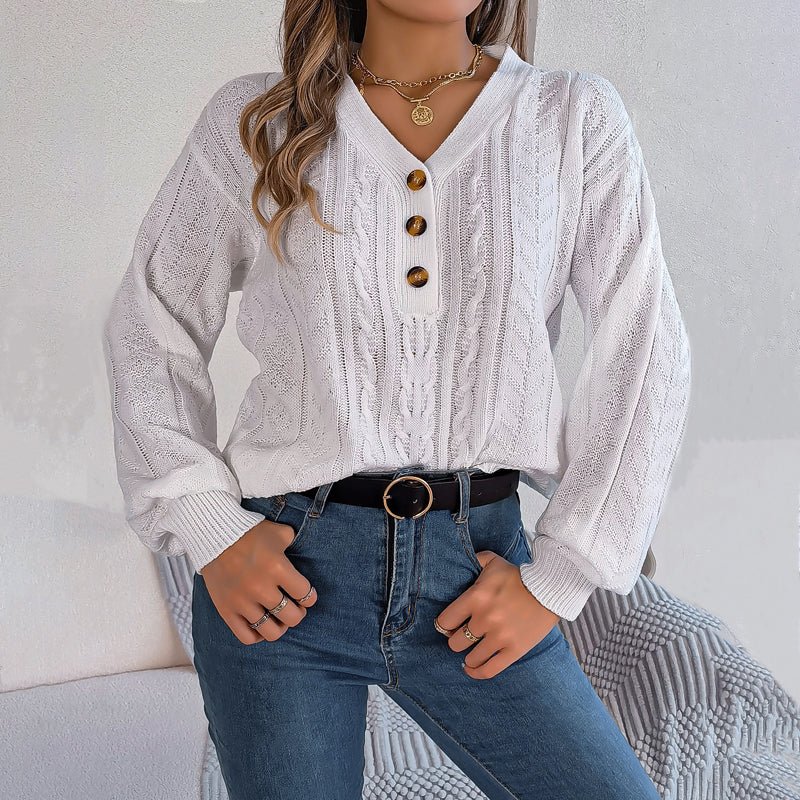 Louisa | Casual Gebreide Kabeltrui