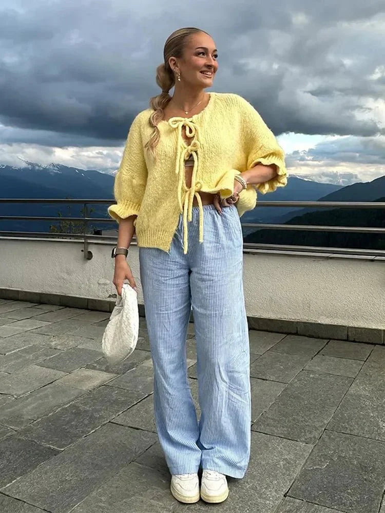 Noelia™ | Stickad väst 