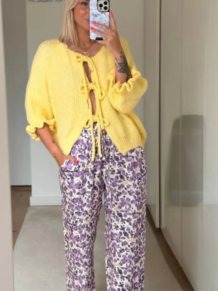 Noelia™ | Stickad väst 