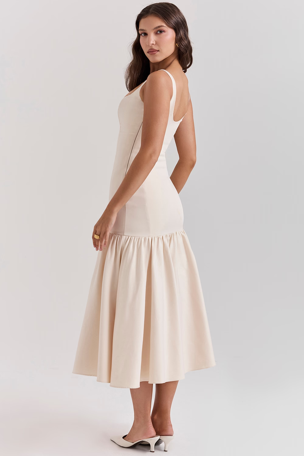Scarlet Siren Midi Dress