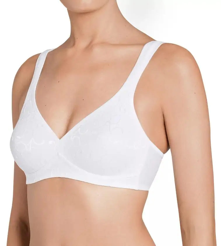 BH zonder beugel - Elegant cotton N - wit of zwart