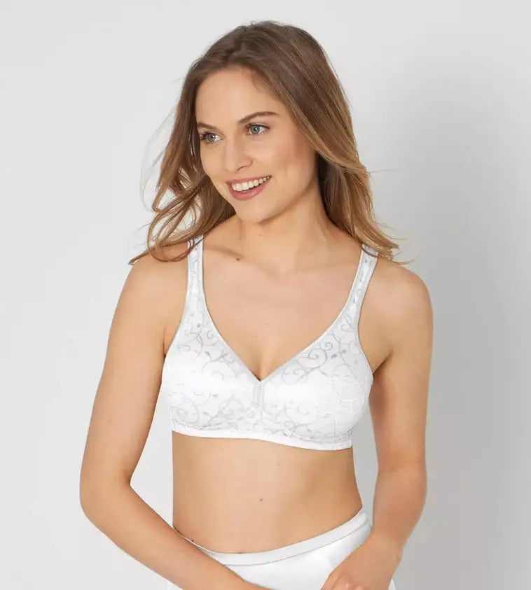 BH zonder beugel - Elegant cotton N - wit of zwart
