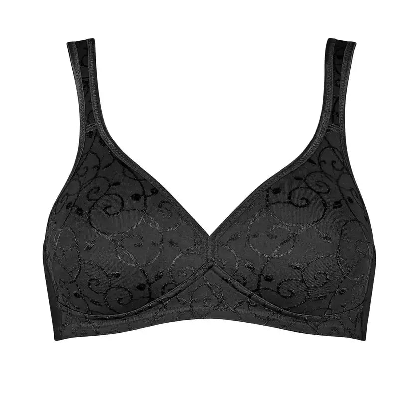 BH zonder beugel - Elegant cotton N - wit of zwart