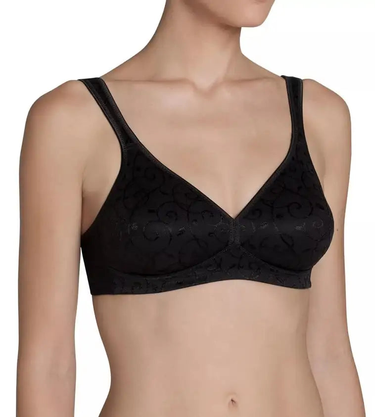 BH zonder beugel - Elegant cotton N - wit of zwart