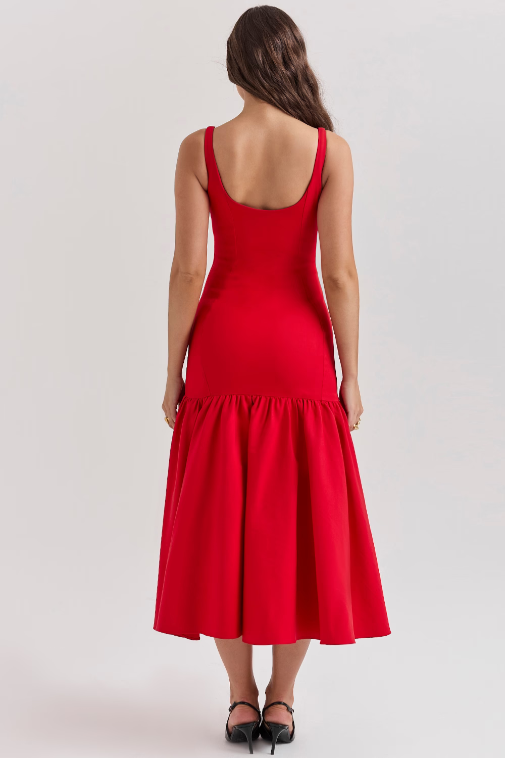 Scarlet Siren Midi Dress